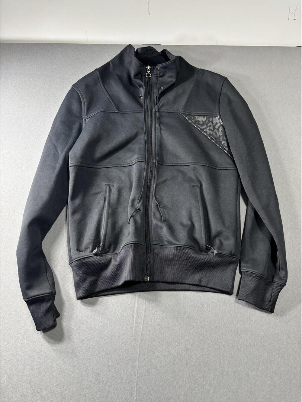 Nike ACG Track Jacket Full Zip Black Polyester Womens Small